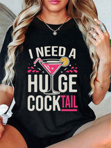 Huge Cocktail T Shirt