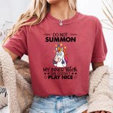 Do Not Summon My Inner Bitch T-Shirt