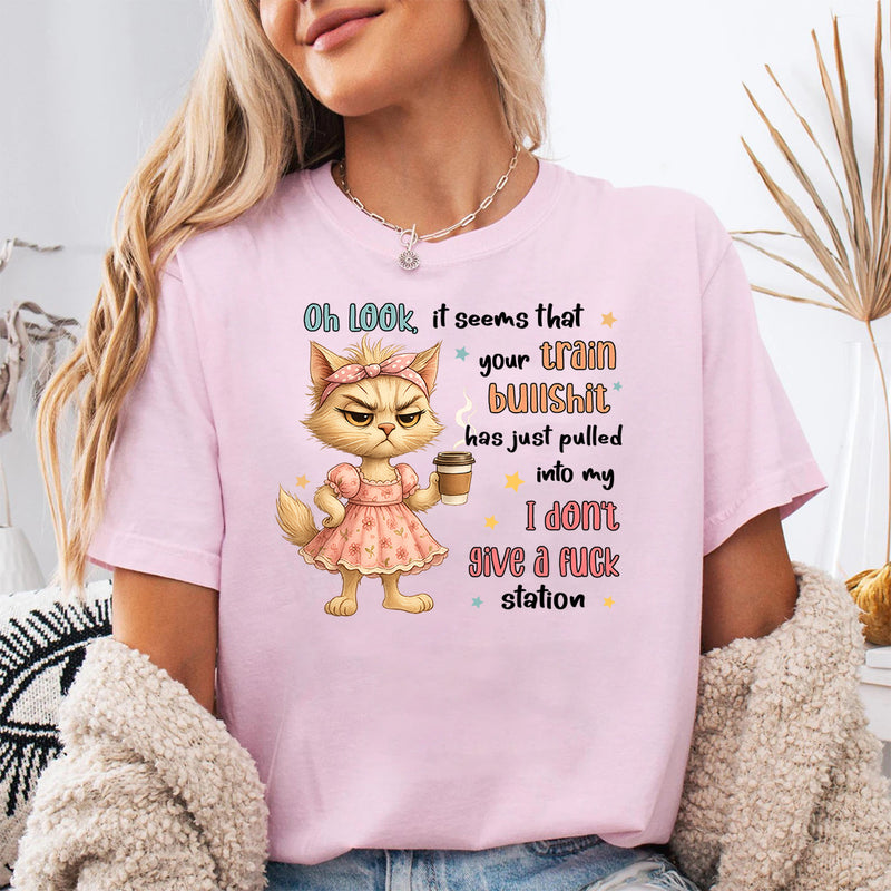 Oh Look It Seems That Your Train Bullshit Has Just Pulled T-Shirt